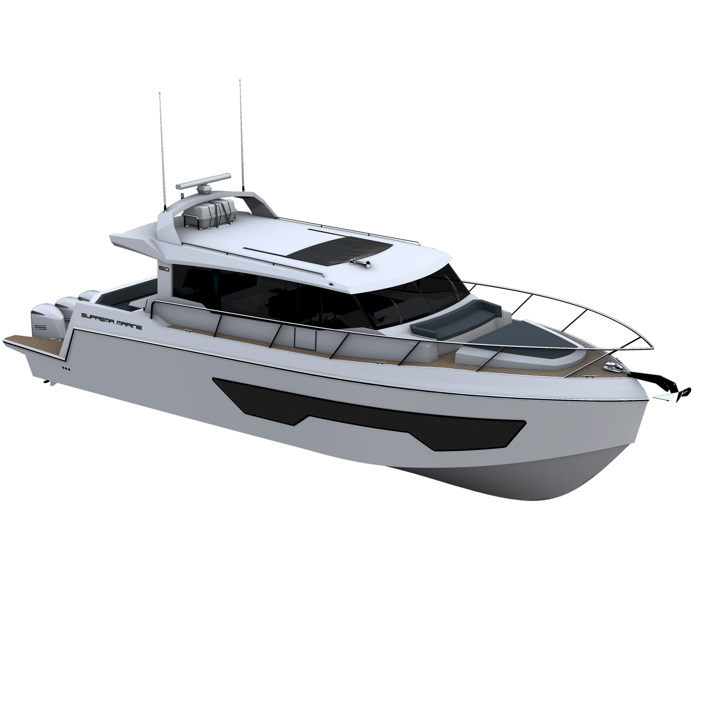 Suprema 50 Express Cruiser with Yamaha F425 Outboard