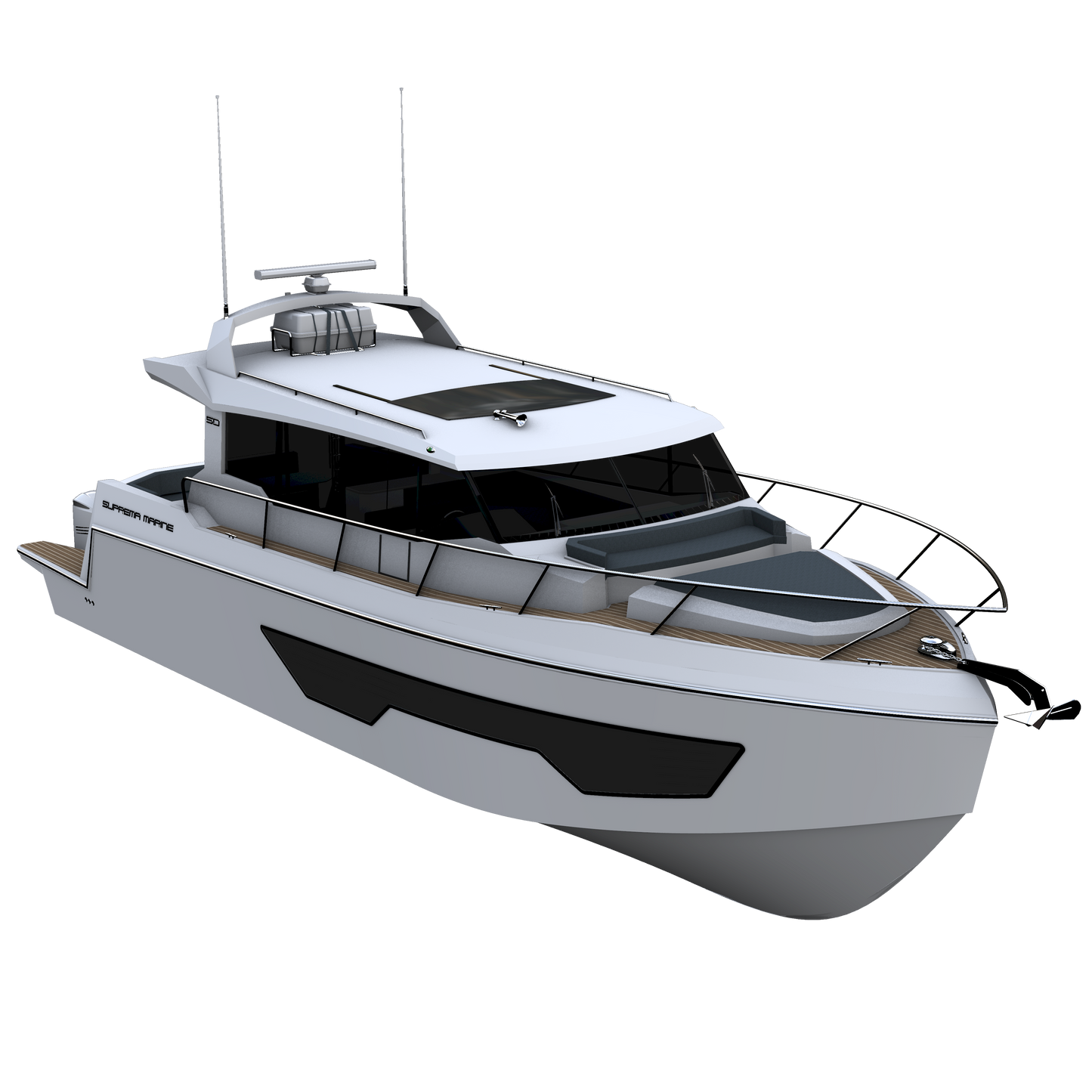 Suprema 50 Express Cruiser with Yamaha F425 Outboard
