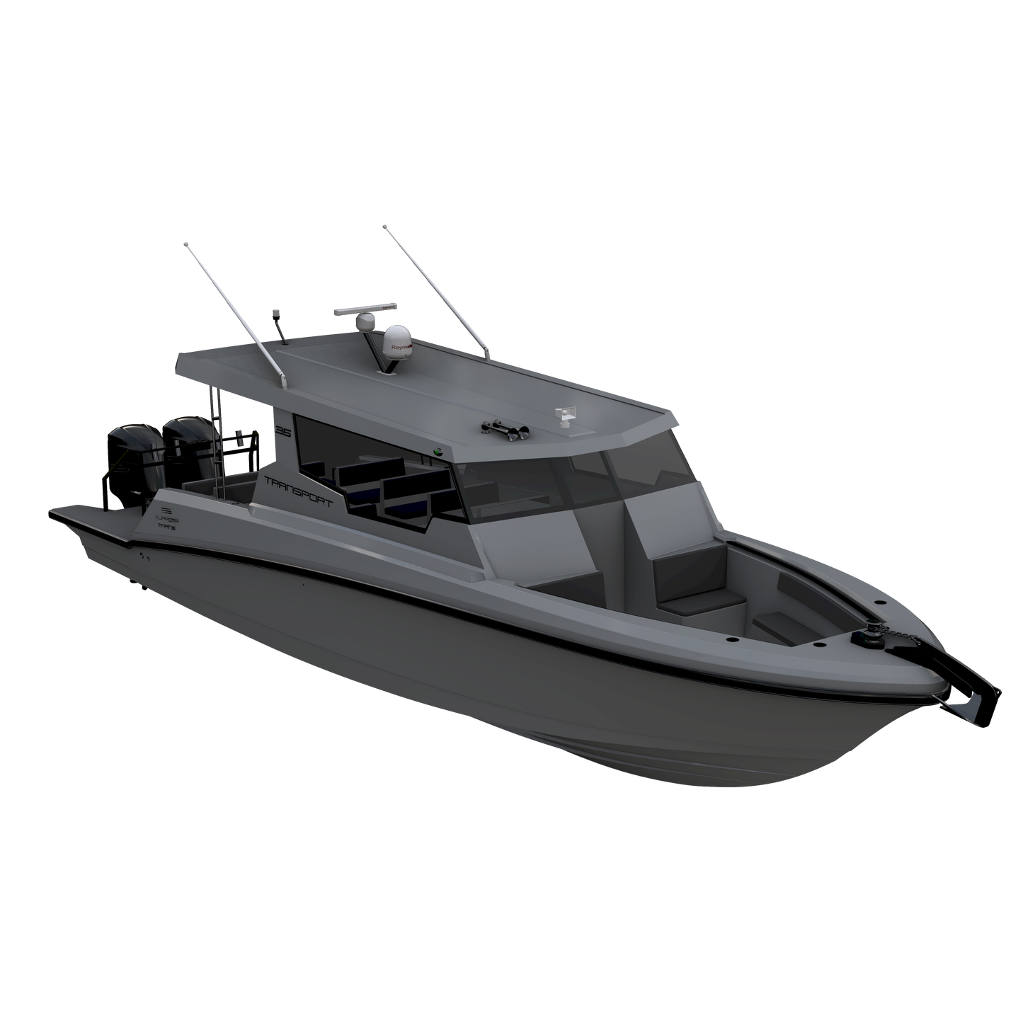 Suprema 36 Military Transport Boat