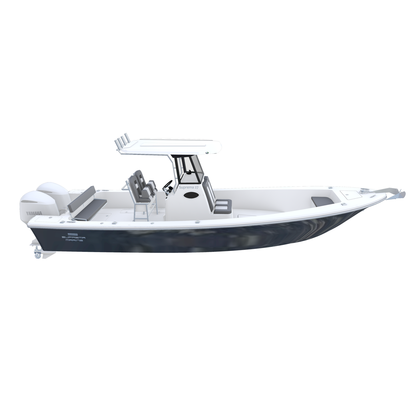 Suprema 27 Open Deck Sport Hard Top