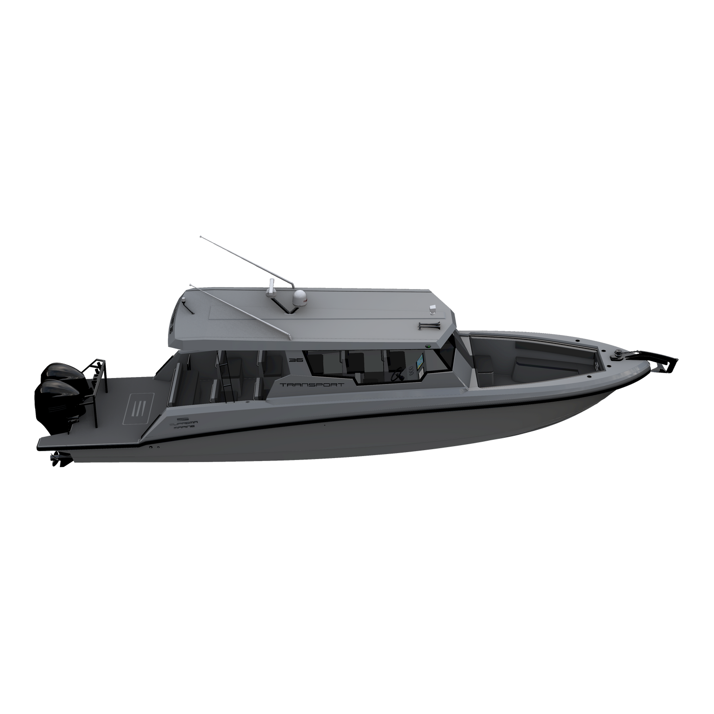 Suprema 36 Military Transport Boat