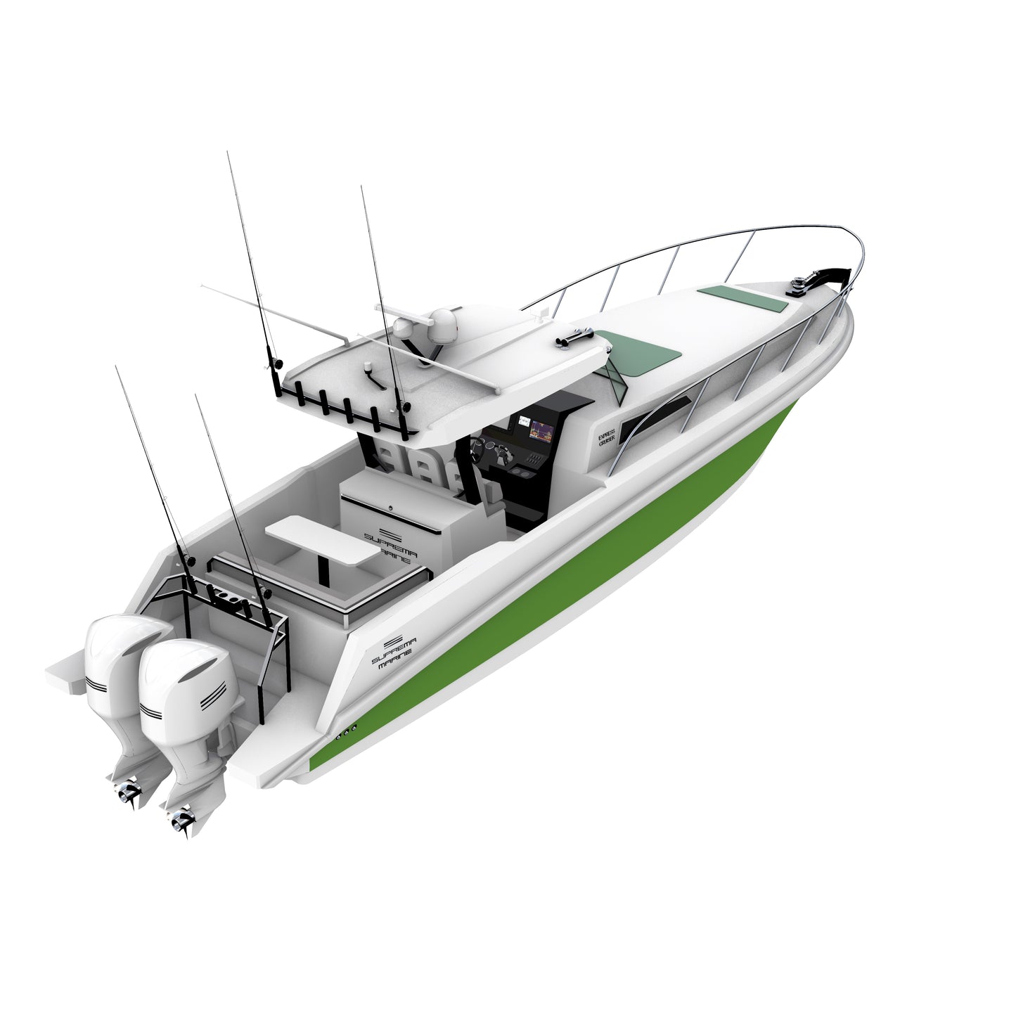 Suprema 36 Express Cruiser with Yamaha F425 Outboard