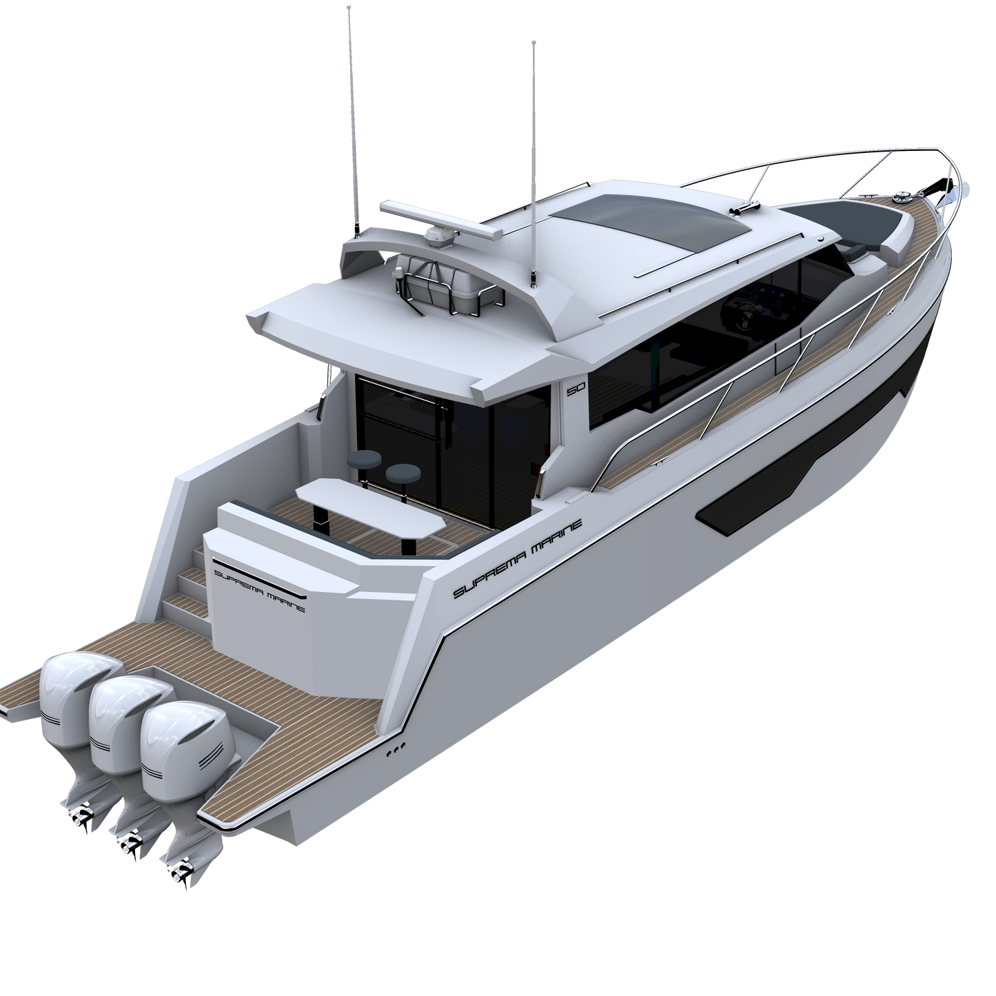 Suprema 50 Express Cruiser with Yamaha F425 Outboard