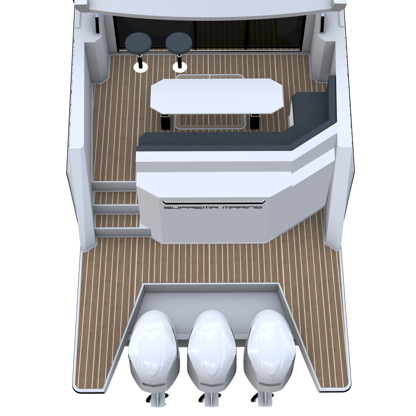 Suprema 50 Express Cruiser with Yamaha F425 Outboard