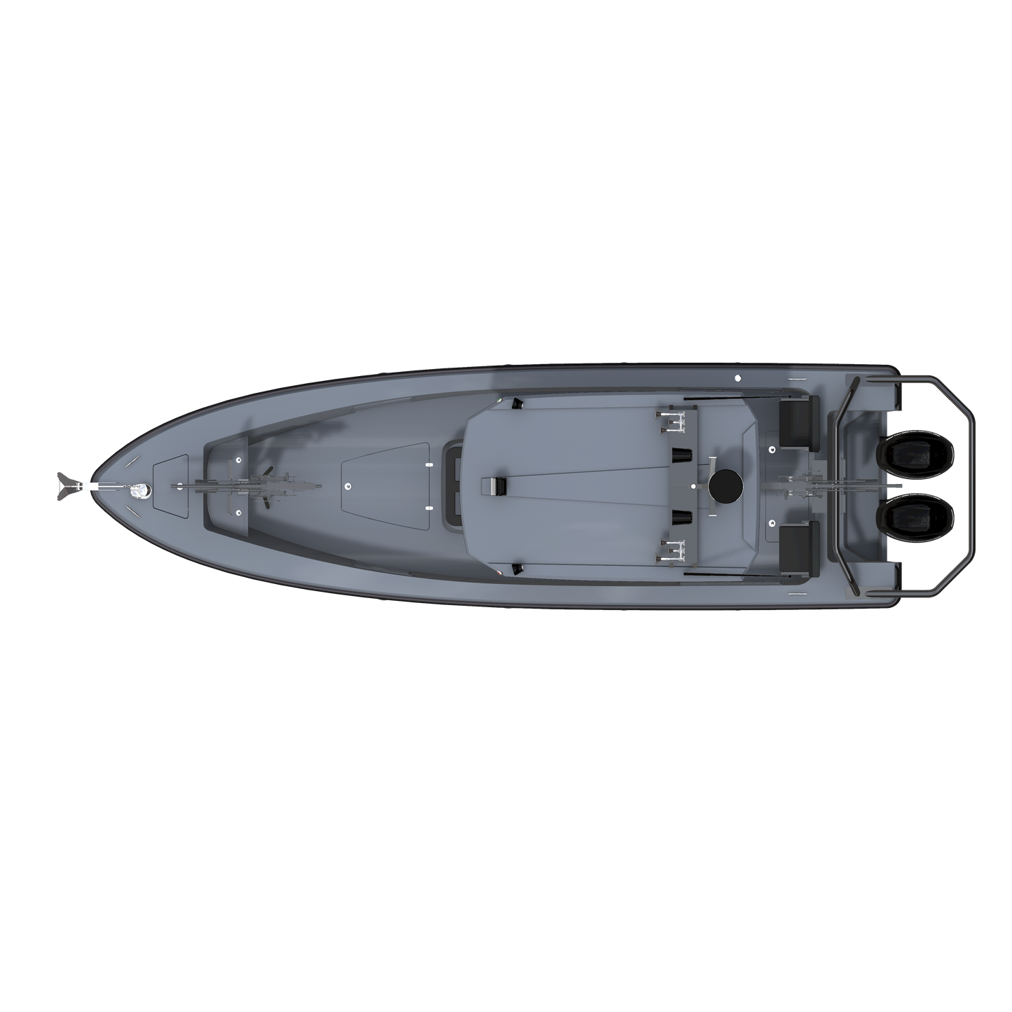 Suprema 27 Military Patrol Boat with Yamaha F250 Engine Set and Instruments