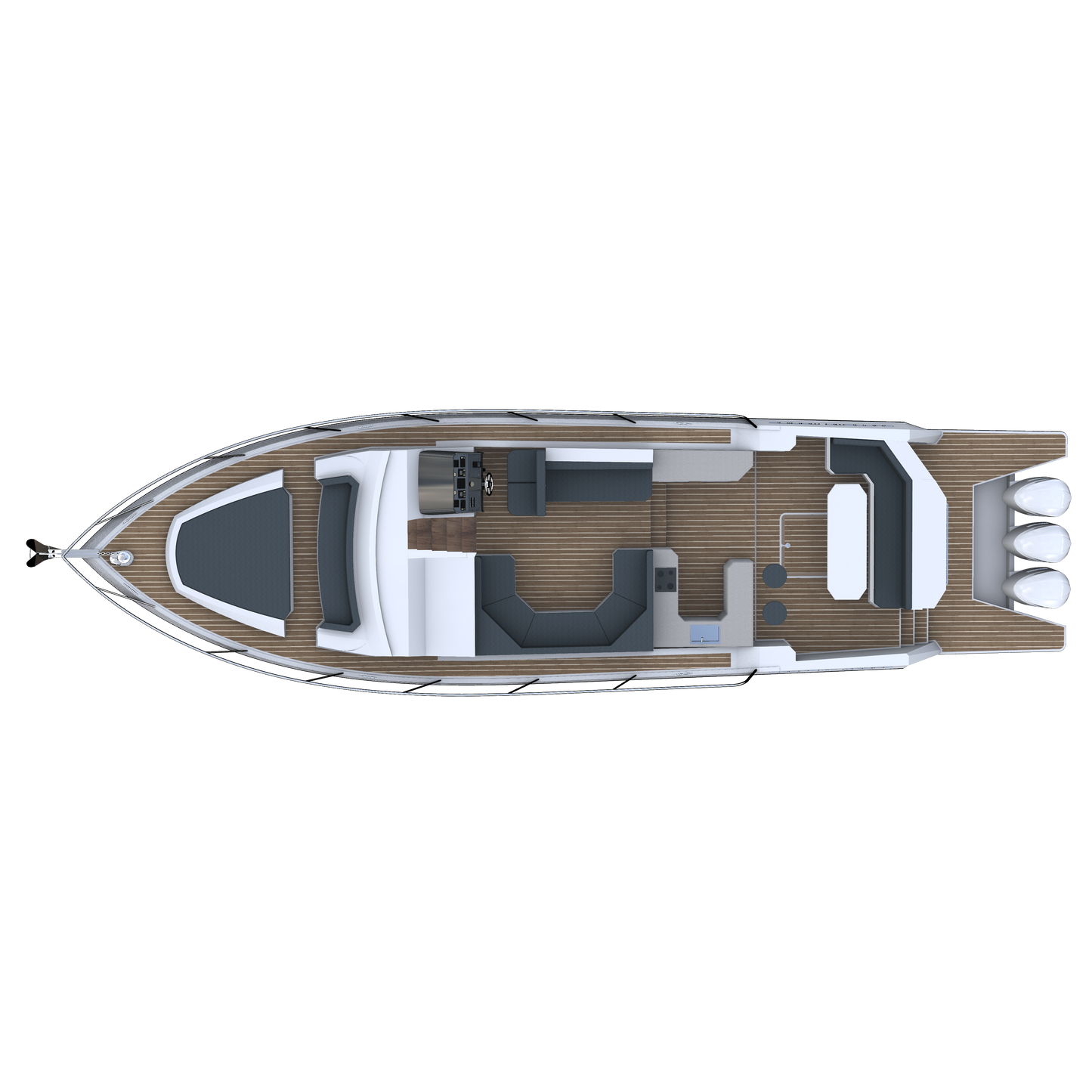 Suprema 50 Express Cruiser with Yamaha F425 Outboard