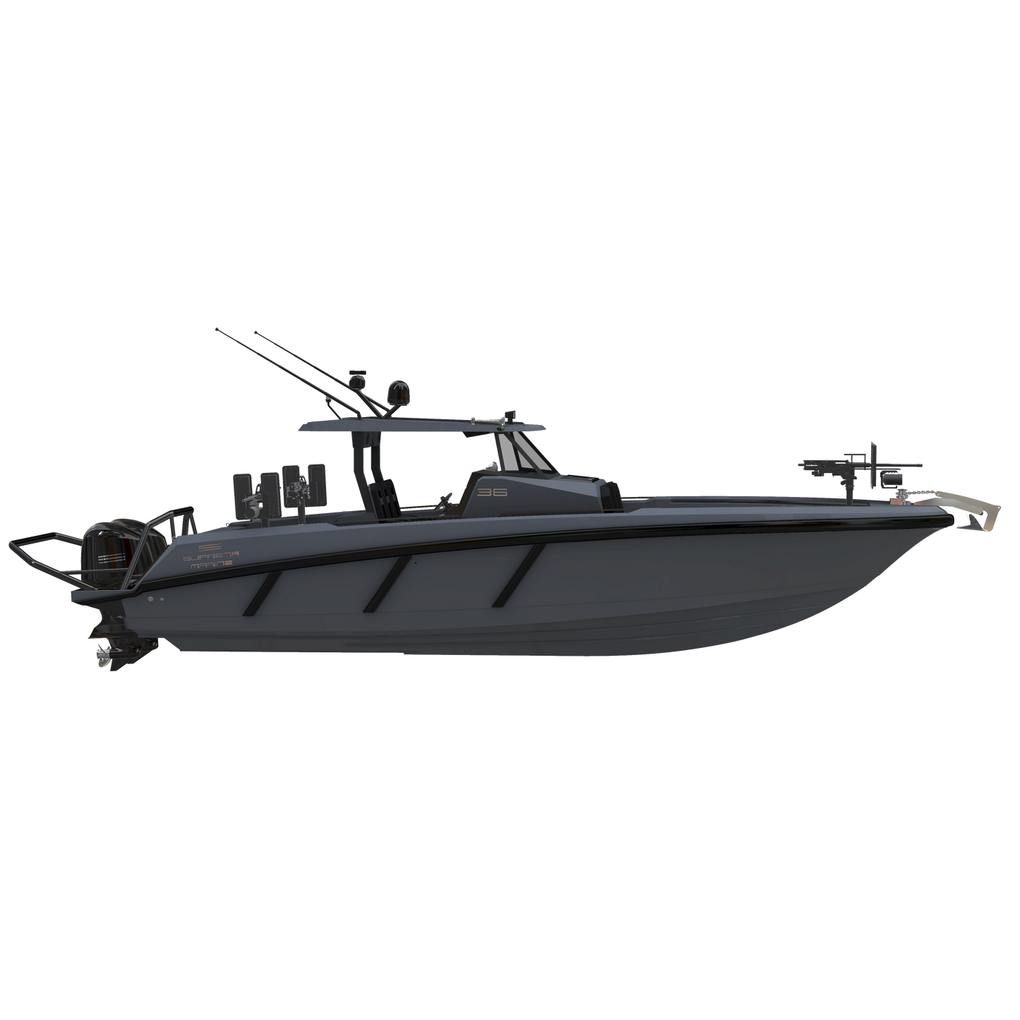 Suprema 36 Military Interceptor Boat