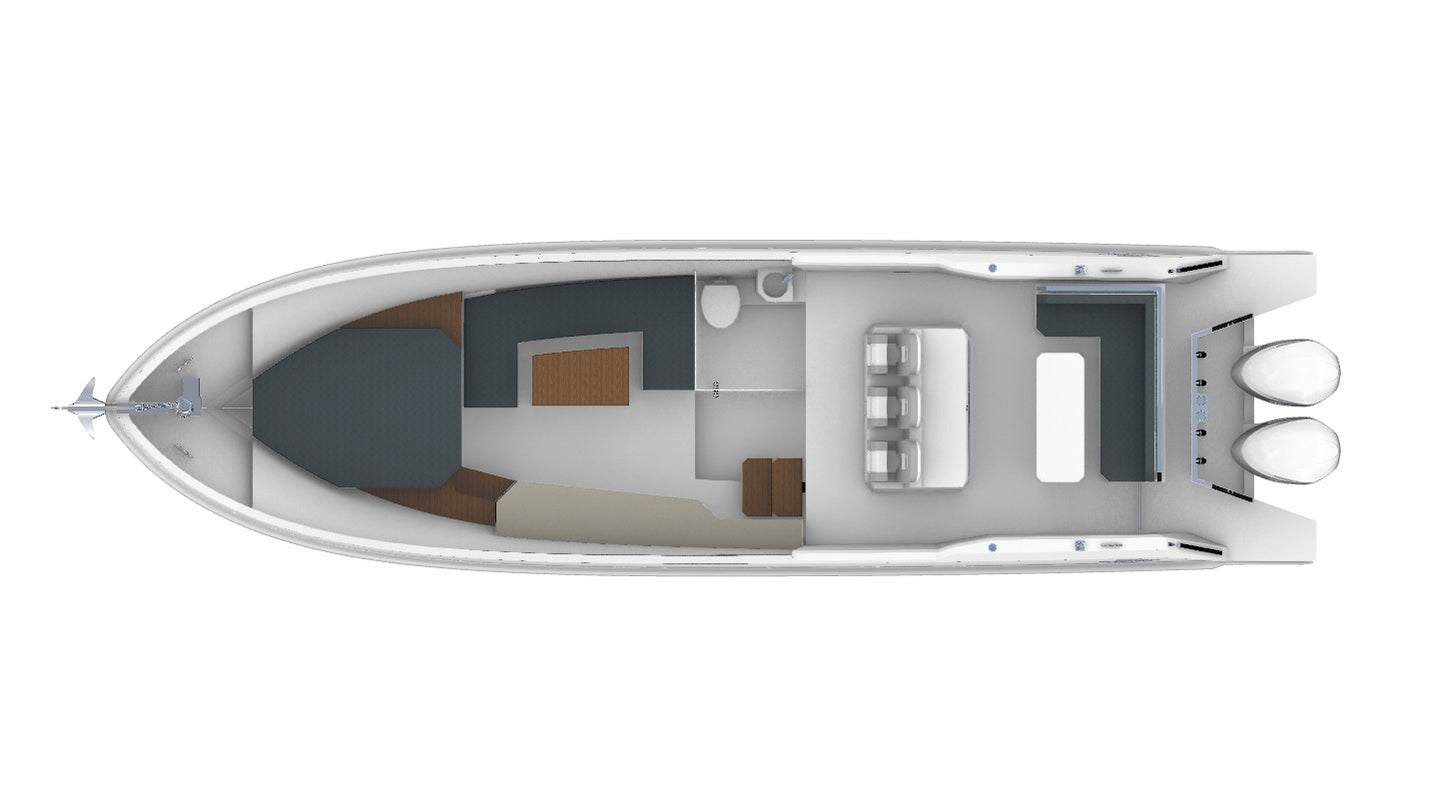 Suprema 36 Express Cruiser with Yamaha F425 Outboard