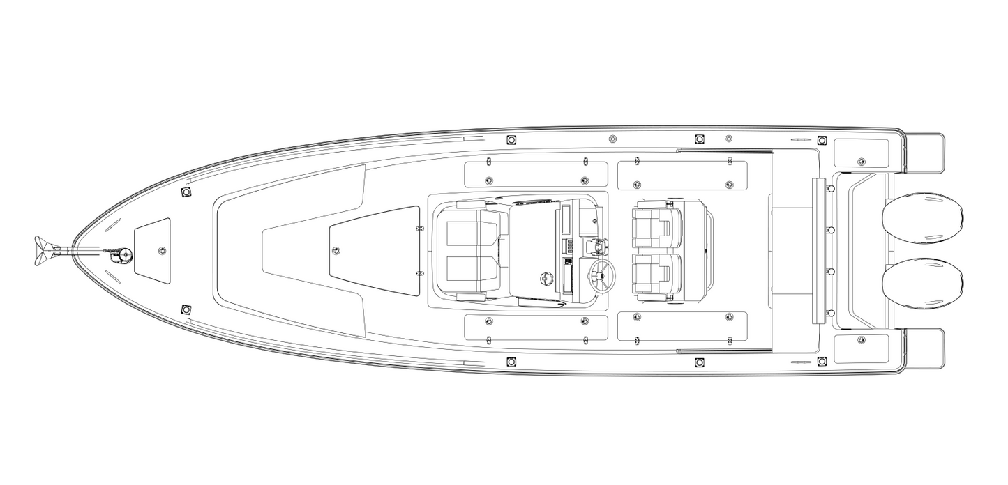 Suprema 27 Explorer - Seater Deck - Hard Top - Custom