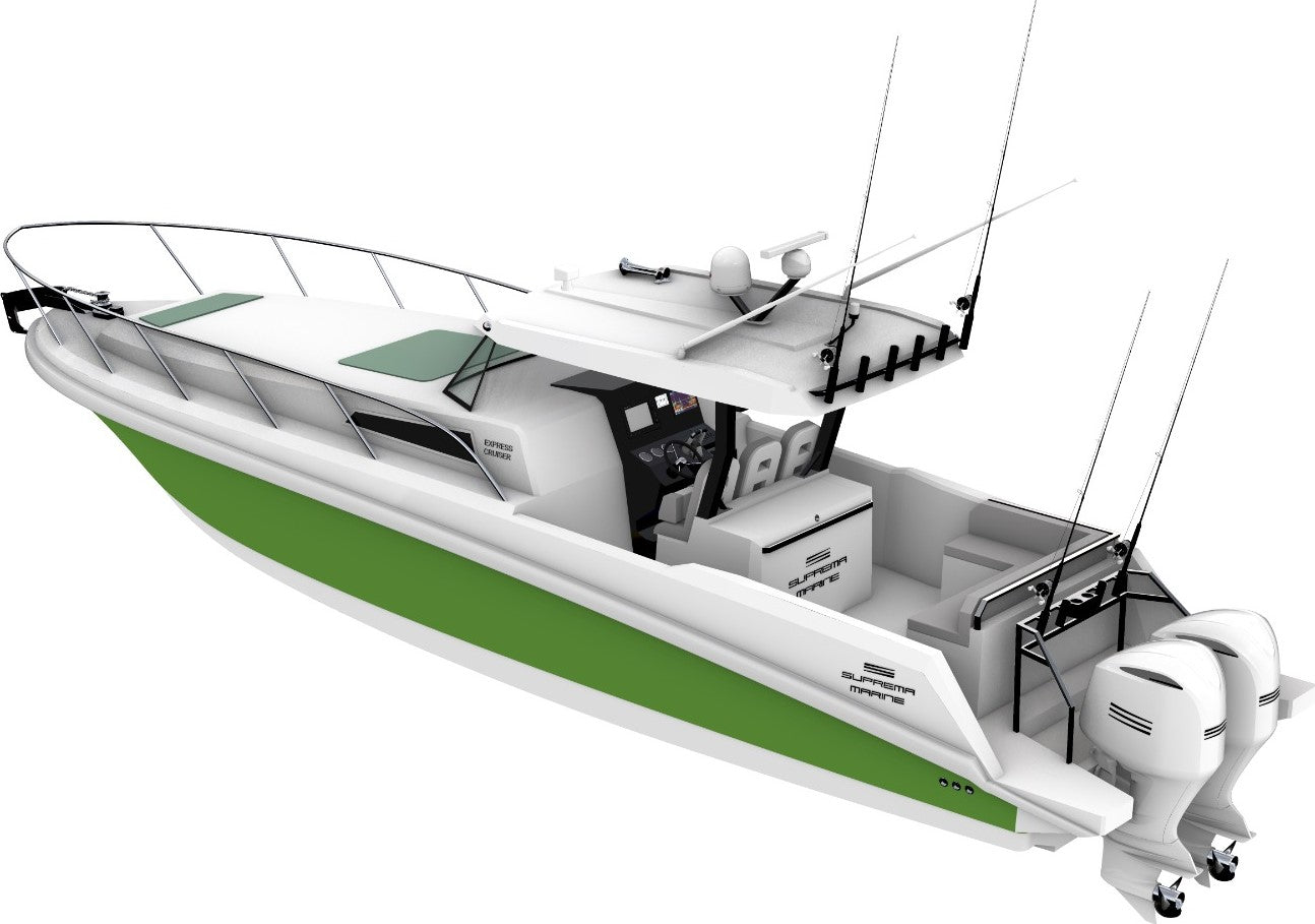Suprema 36 Express Cruiser with Yamaha F425 Outboard