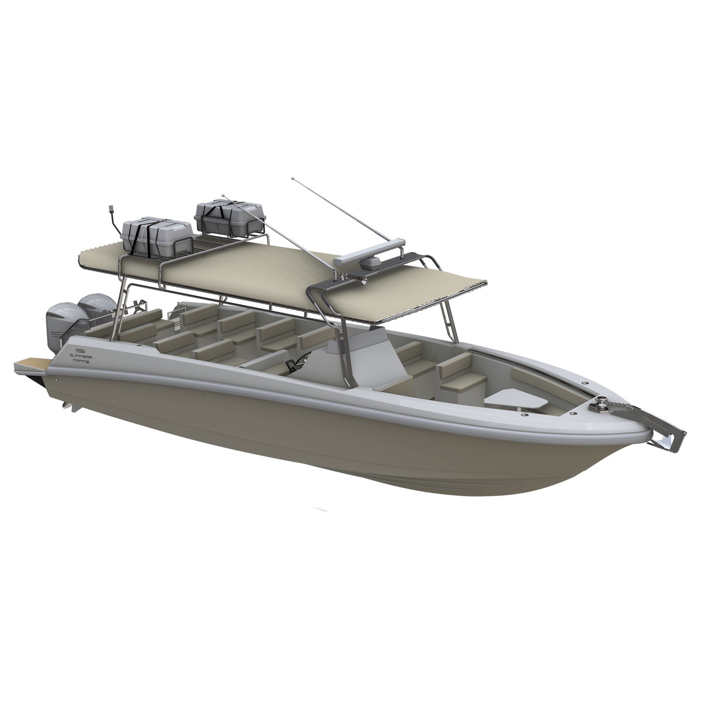 Suprema 36 Passenger Boat Soft-Top