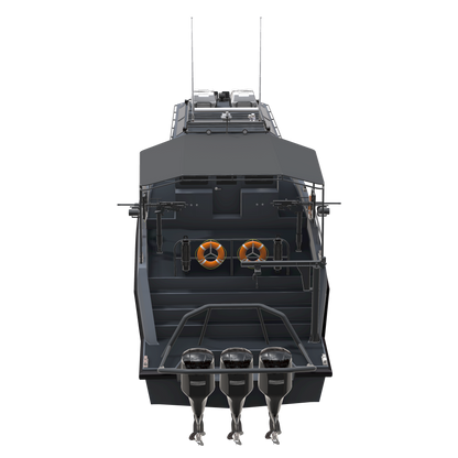 50 Military Pilot House with Yamaha 425 Outboard