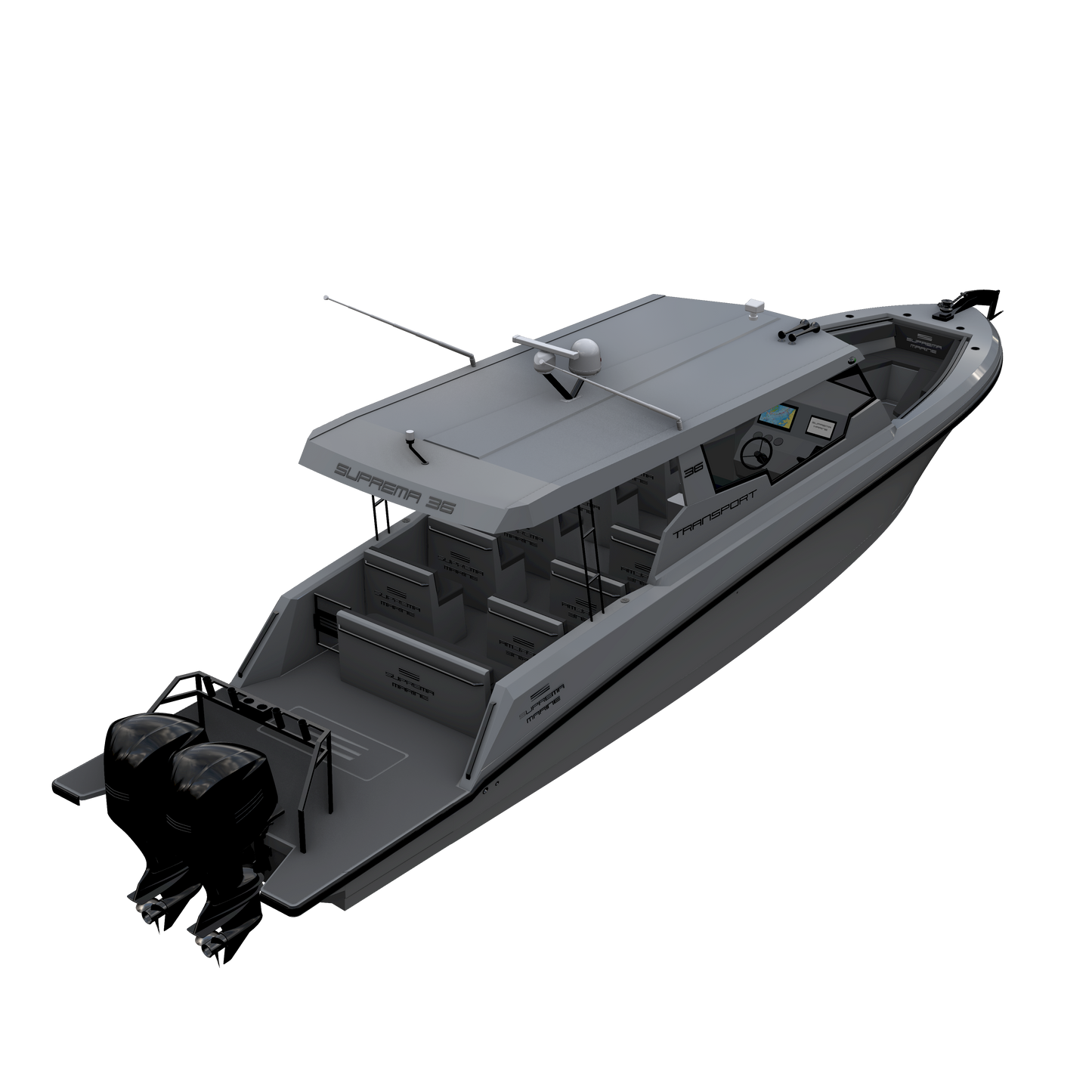 Suprema 36 Military Transport Boat