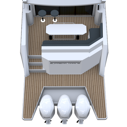 Suprema 50 Express Cruiser with Yamaha F425 Outboard