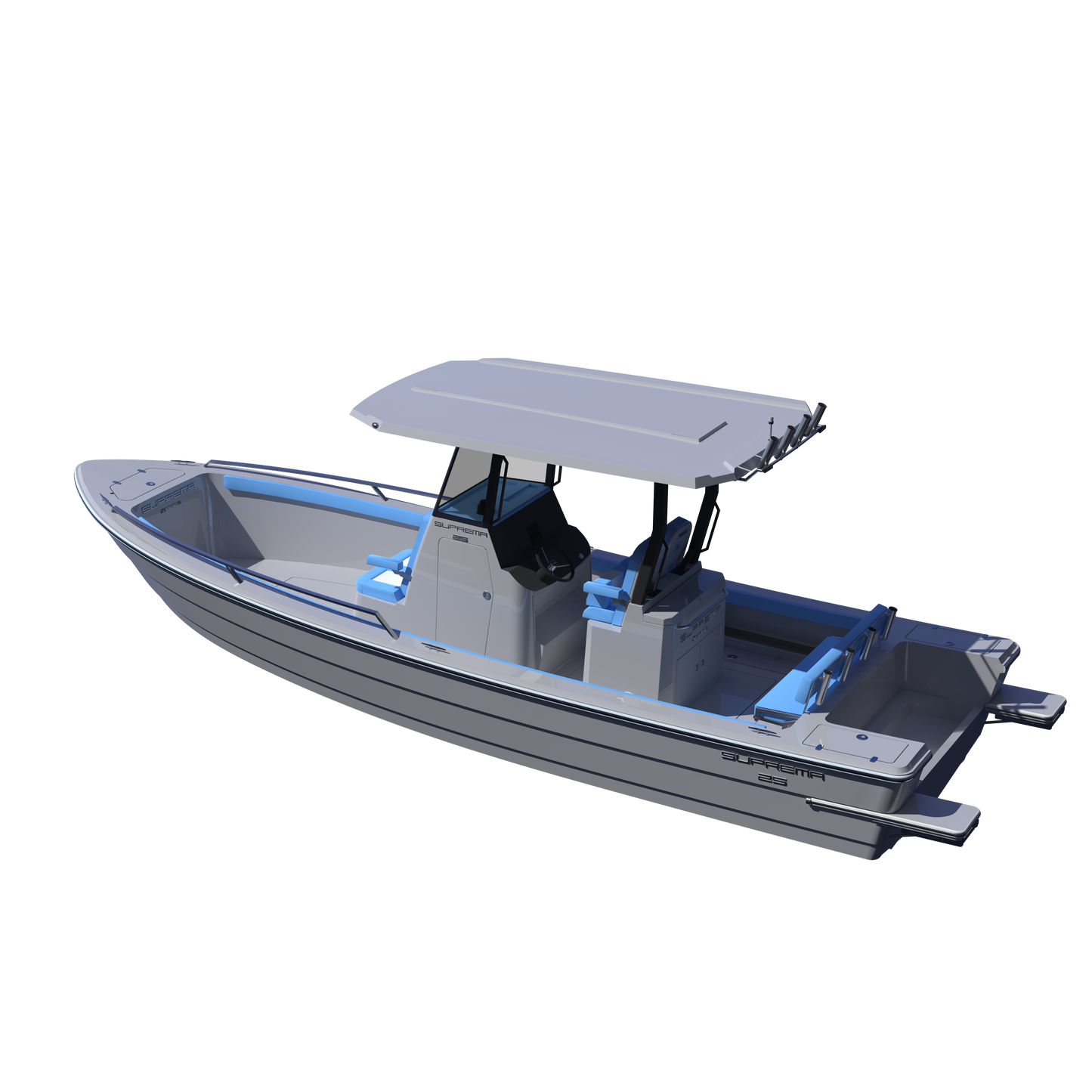 Suprema 25 Explorer - Open Deck - Hard-Top - Custom