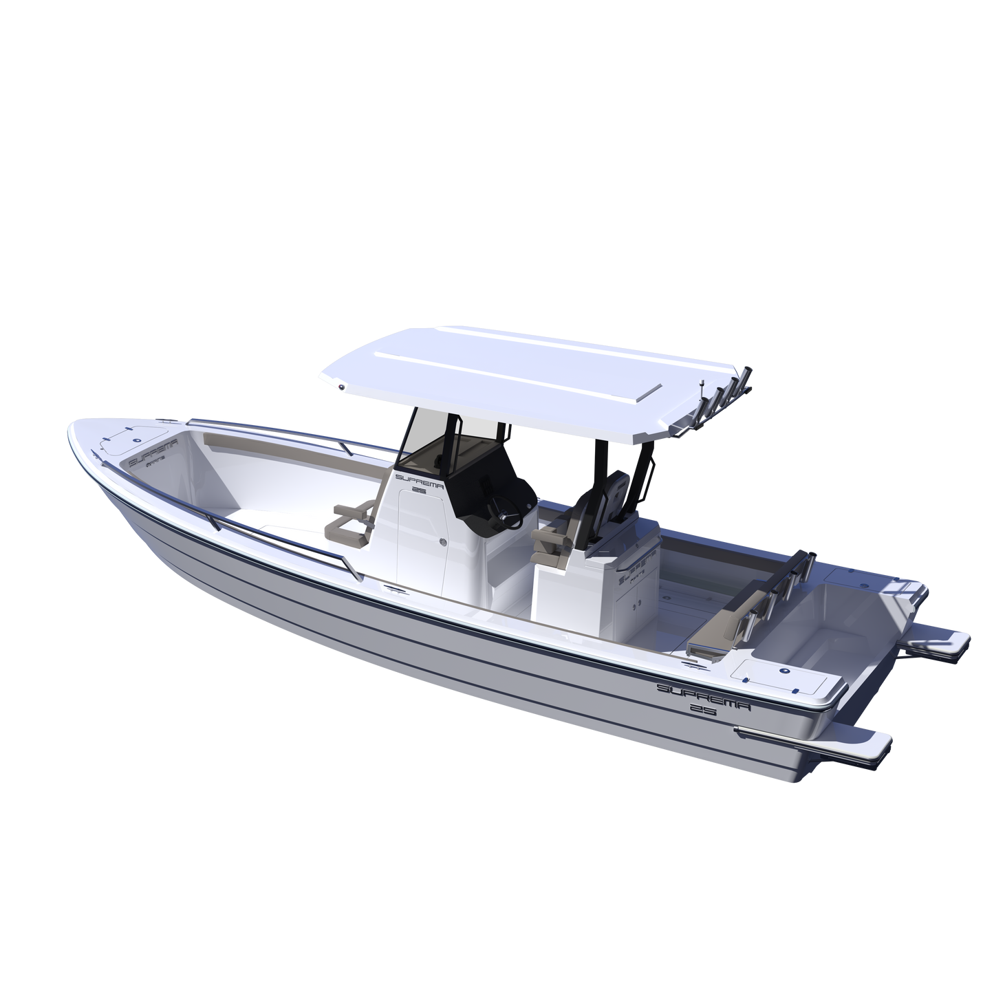 Suprema 25 Explorer - Open Deck - Hard-Top - Premium