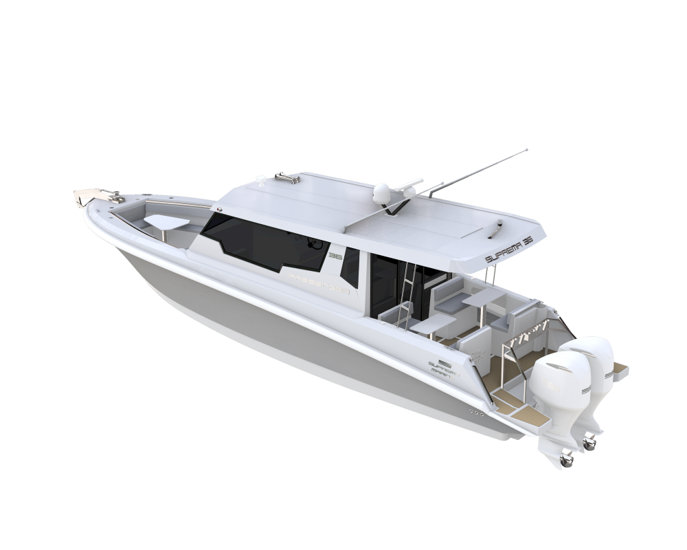 Suprema 36 Passenger Boat Hard-Top