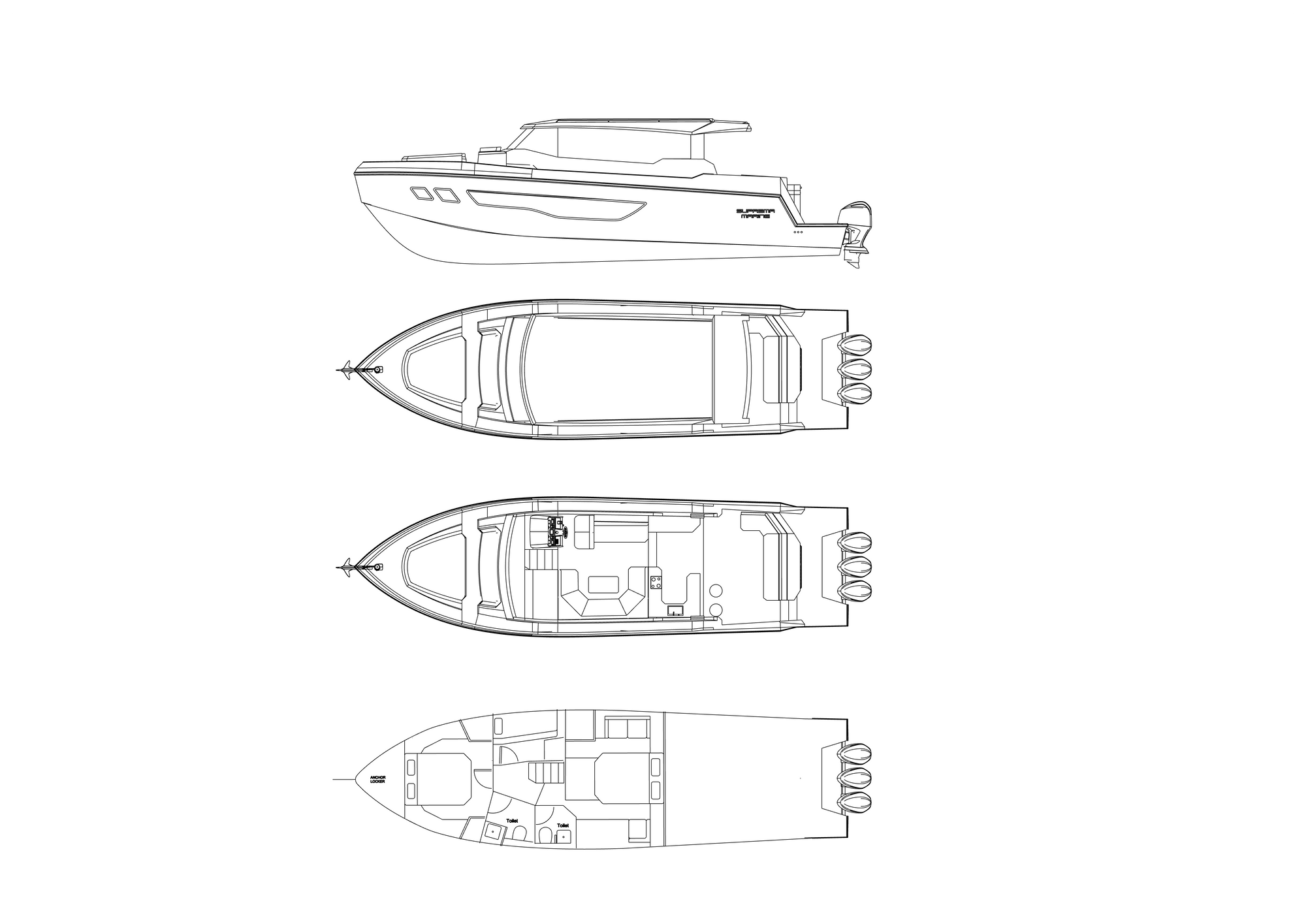 Suprema 50 Express Cruiser