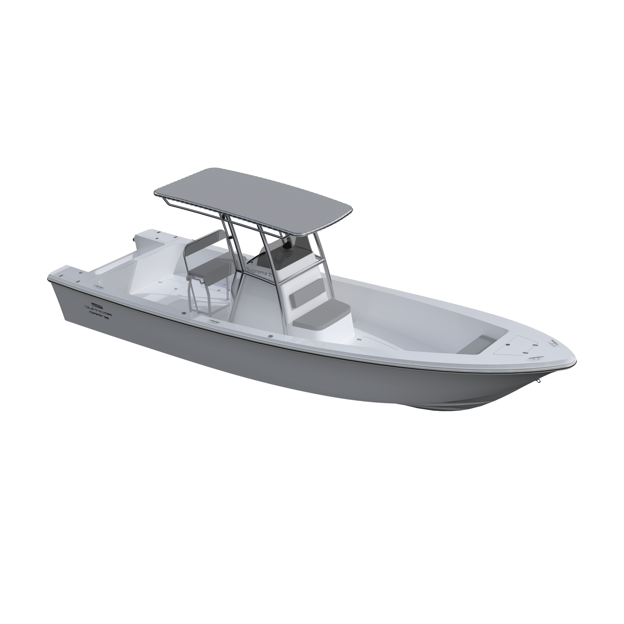 Suprema 27 Explorer – Open Deck – Stainless T-Top – Standard — 2