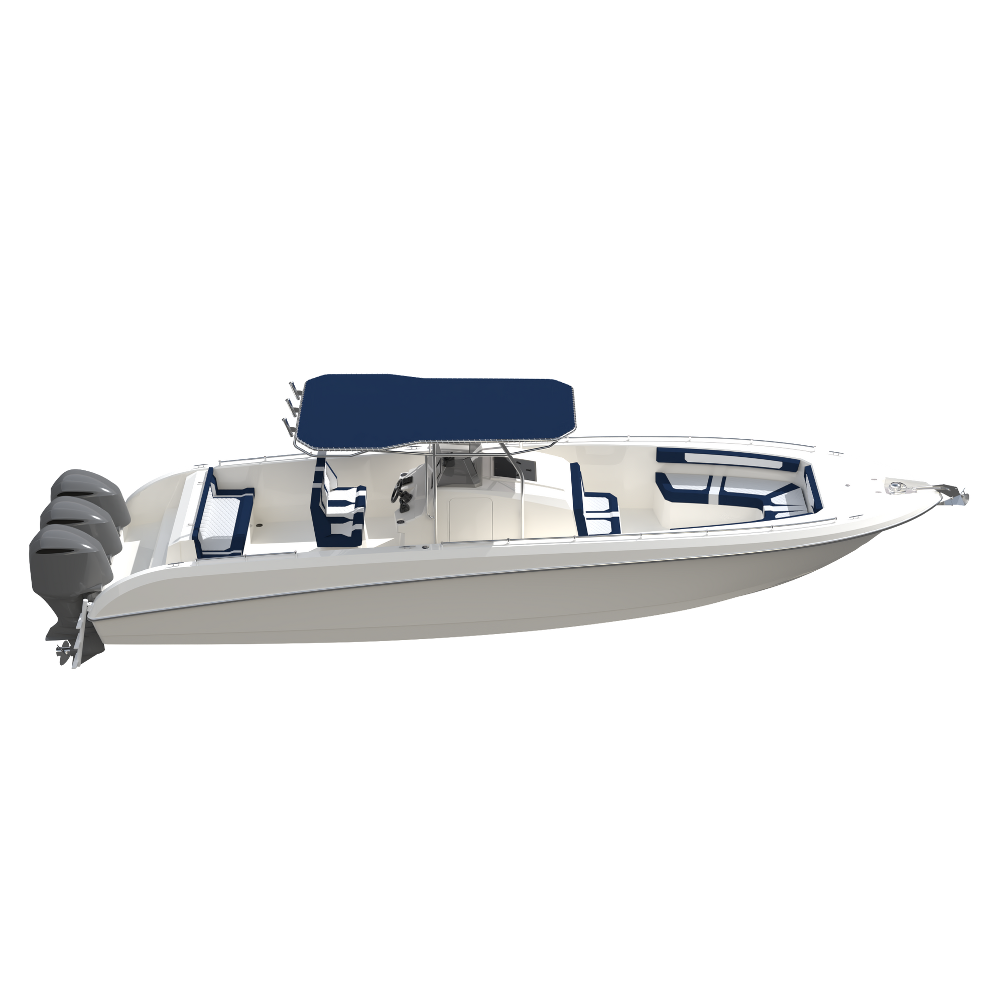 Suprema 36 Center Console – Small Console – Sport G1 — 2
